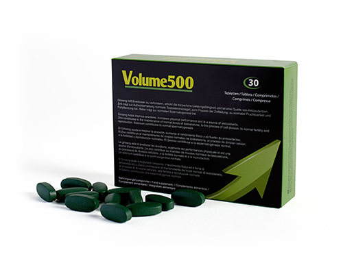 Improve sperm quality with the Volume500 pills